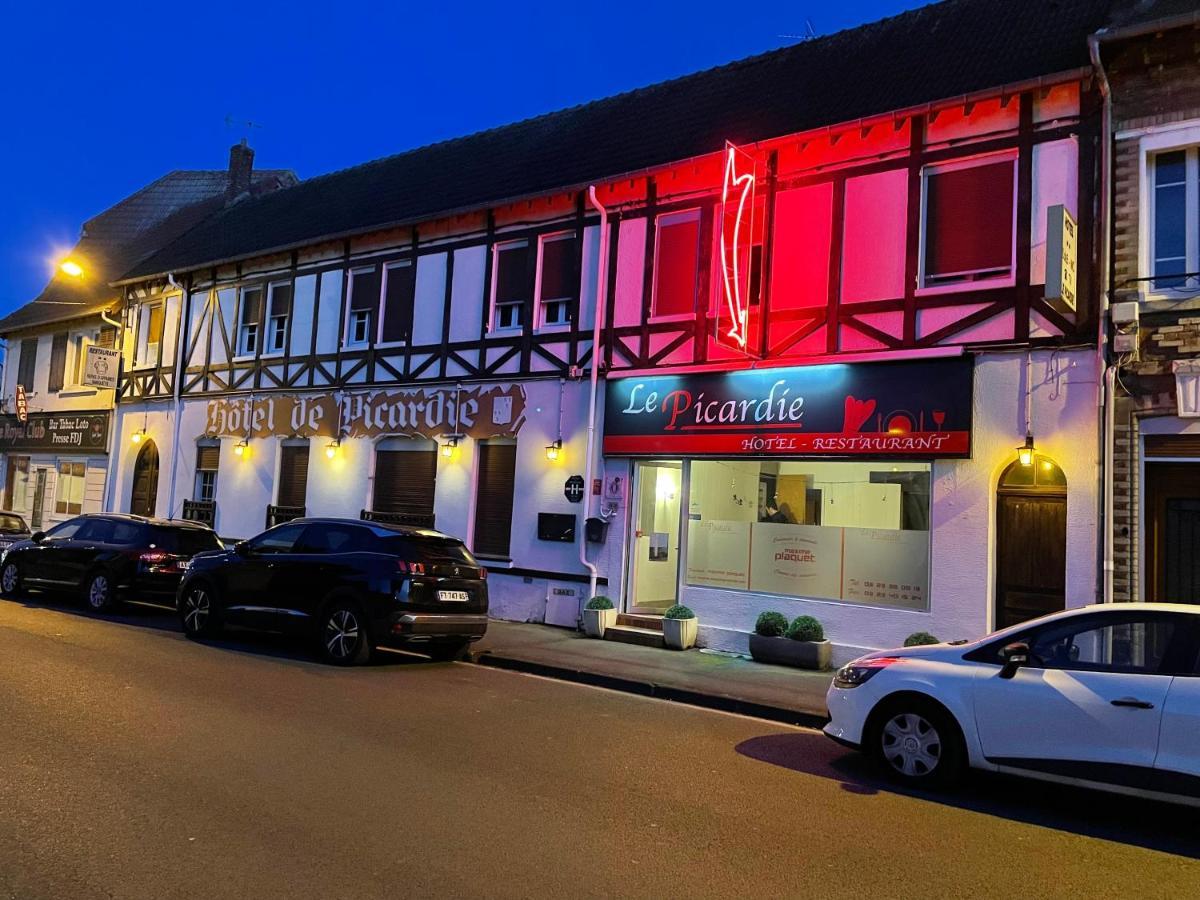 Hotel Restaurant Le Picardie Chauny Exterior photo